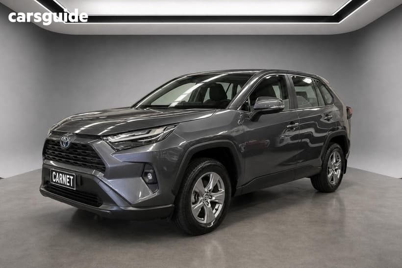 Grey 2024 Toyota RAV4 Wagon Gx (2Wd) Hybr Full Size Spare