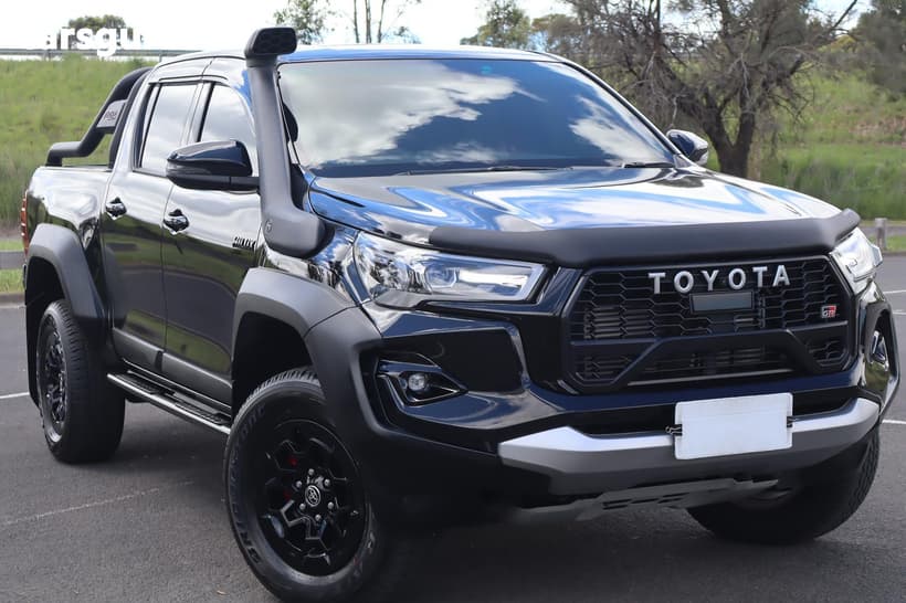 Black 2025 Toyota Hilux Double Cab Pick Up Gr-Sport (4X4)