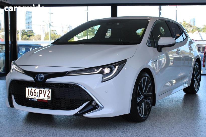 White 2020 Toyota Corolla Hatchback Zr Hybrid