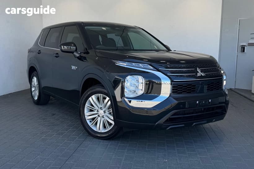 Black 2024 Mitsubishi Outlander Wagon Phev Es 5 Seat (Awd)