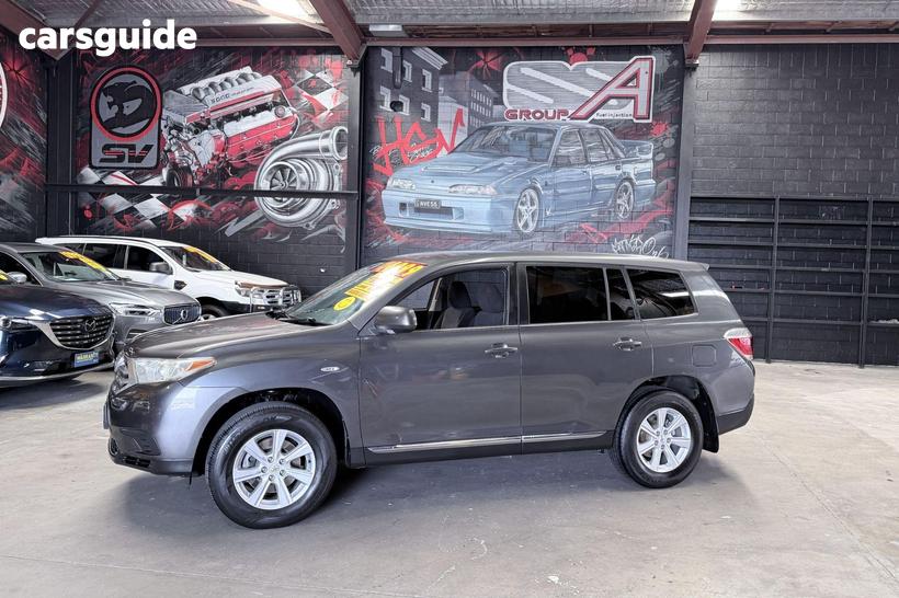 Grey 2011 Toyota Kluger Wagon Kx-R (Fwd) 7 Seat