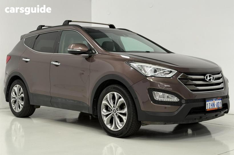 Bronze 2015 Hyundai Santa FE Wagon Highlander Crdi (4X4)