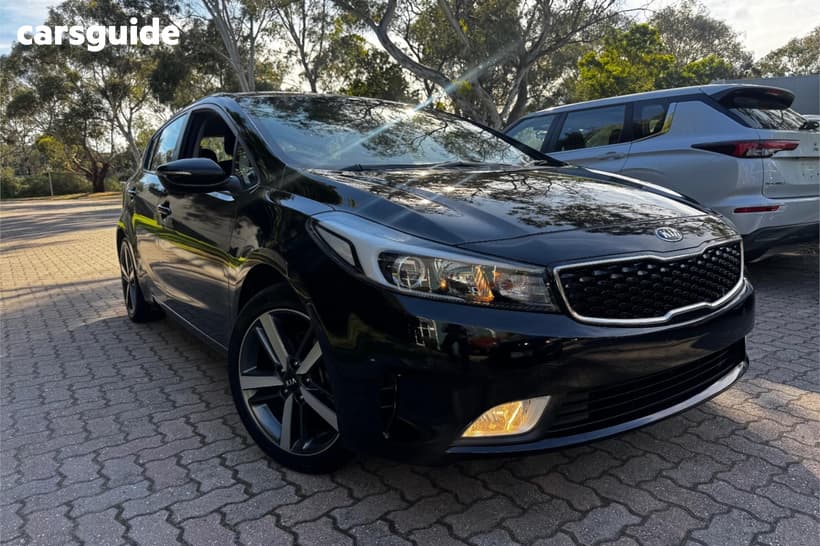 Black 2018 Kia Cerato Sedan Sport+