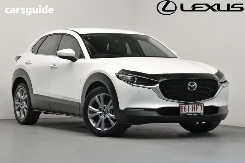 White 2023 Mazda CX-30 Wagon G25 Touring (Fwd)
