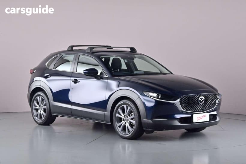 Blue 2021 Mazda CX-30 Wagon G20E Evolve M Hyb Vision (Fwd)