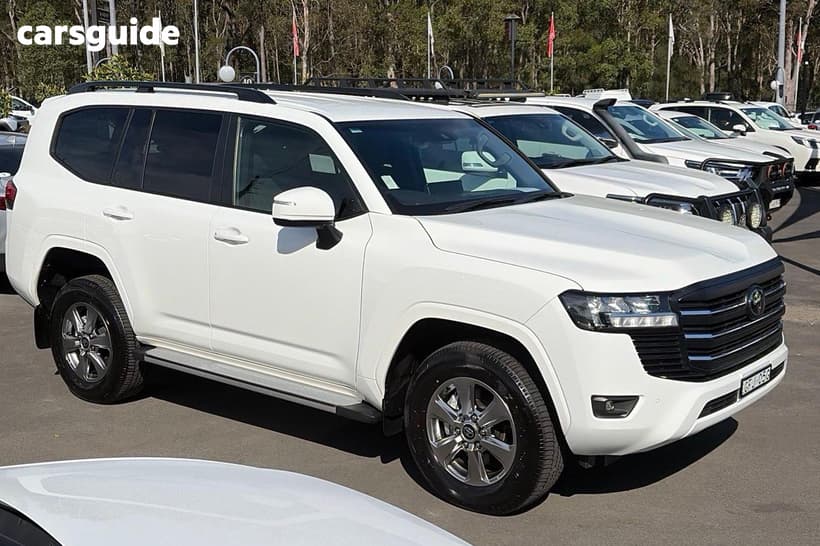 White 2024 Toyota Landcruiser Wagon Lc300 Gxl (4X4)