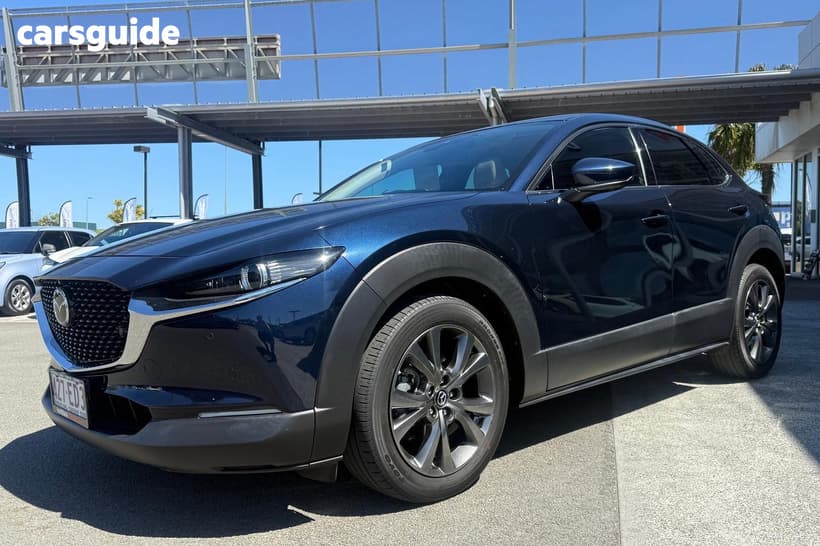Blue 2021 Mazda CX-30 Wagon G25 Astina (Fwd)