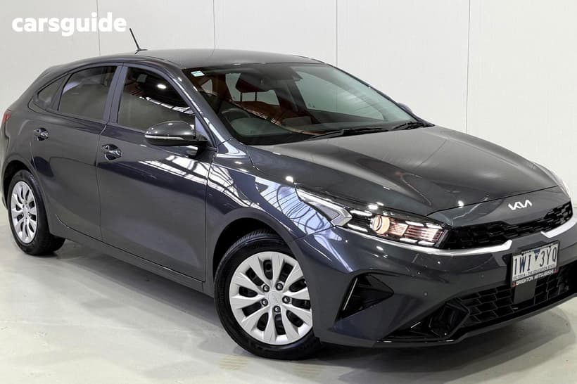 Grey 2022 Kia Cerato Hatchback S