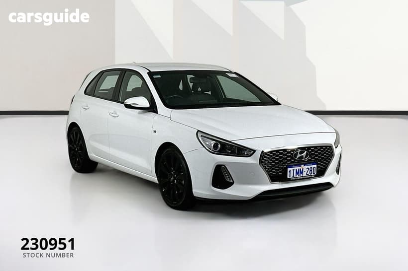 White 2018 Hyundai I30 Hatchback Sr