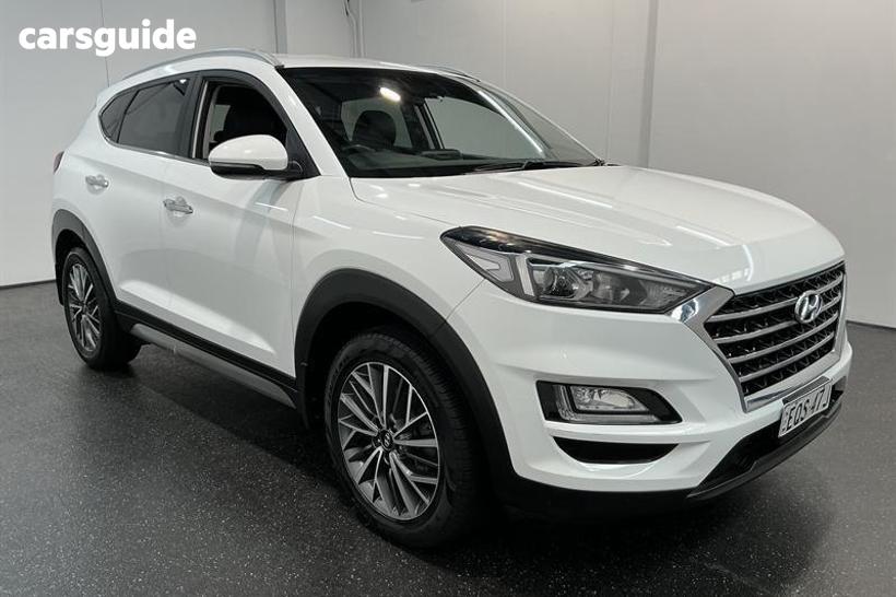 White 2020 Hyundai Tucson Wagon Elite (2Wd)