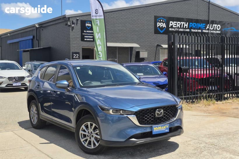 Blue 2024 Mazda CX-5 Wagon G20 Maxx (Fwd)